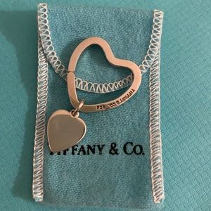 Tiffany & Co Heart Keychain